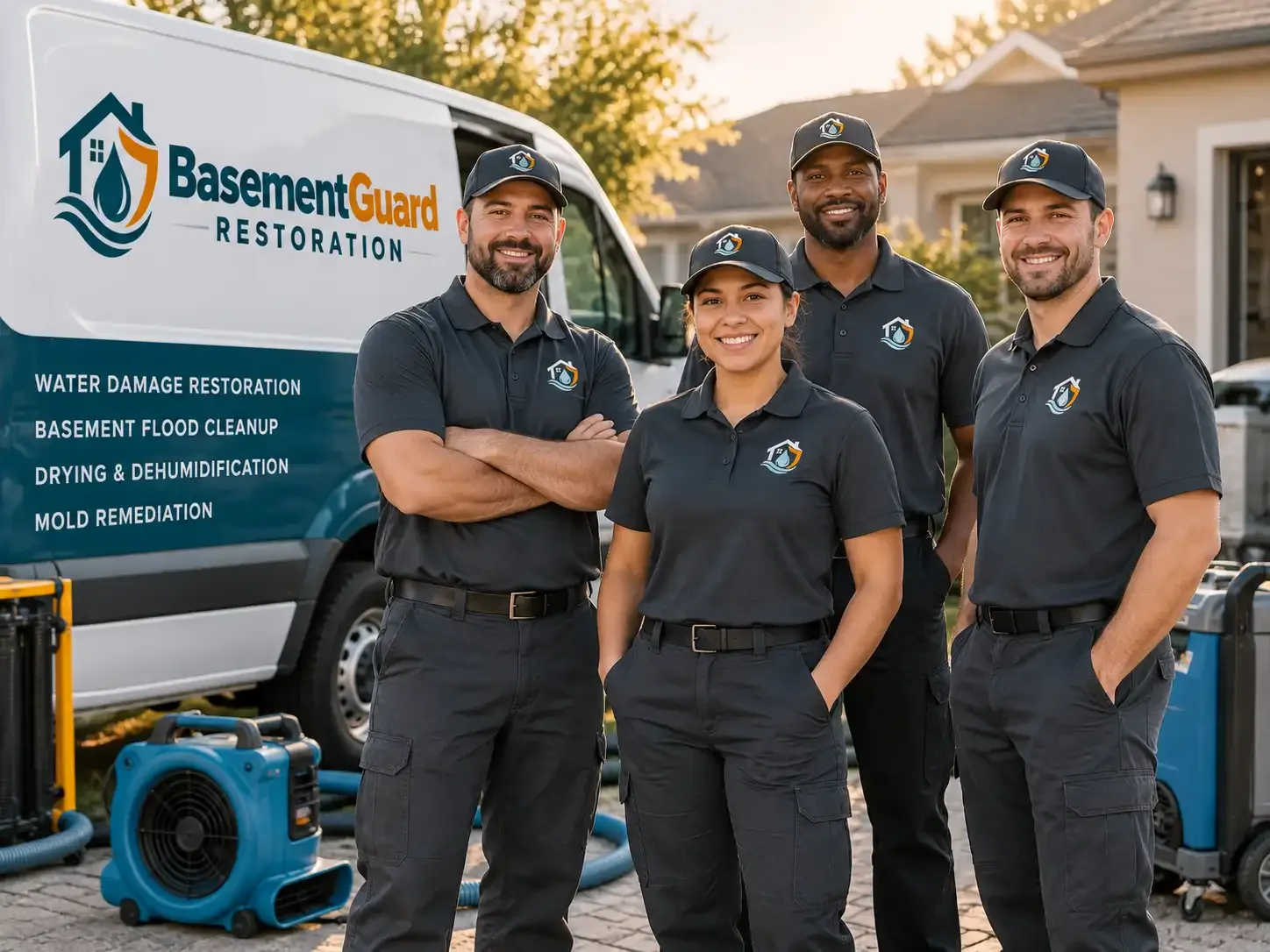 Basement Water Damage Restoration company in Quinton, OK